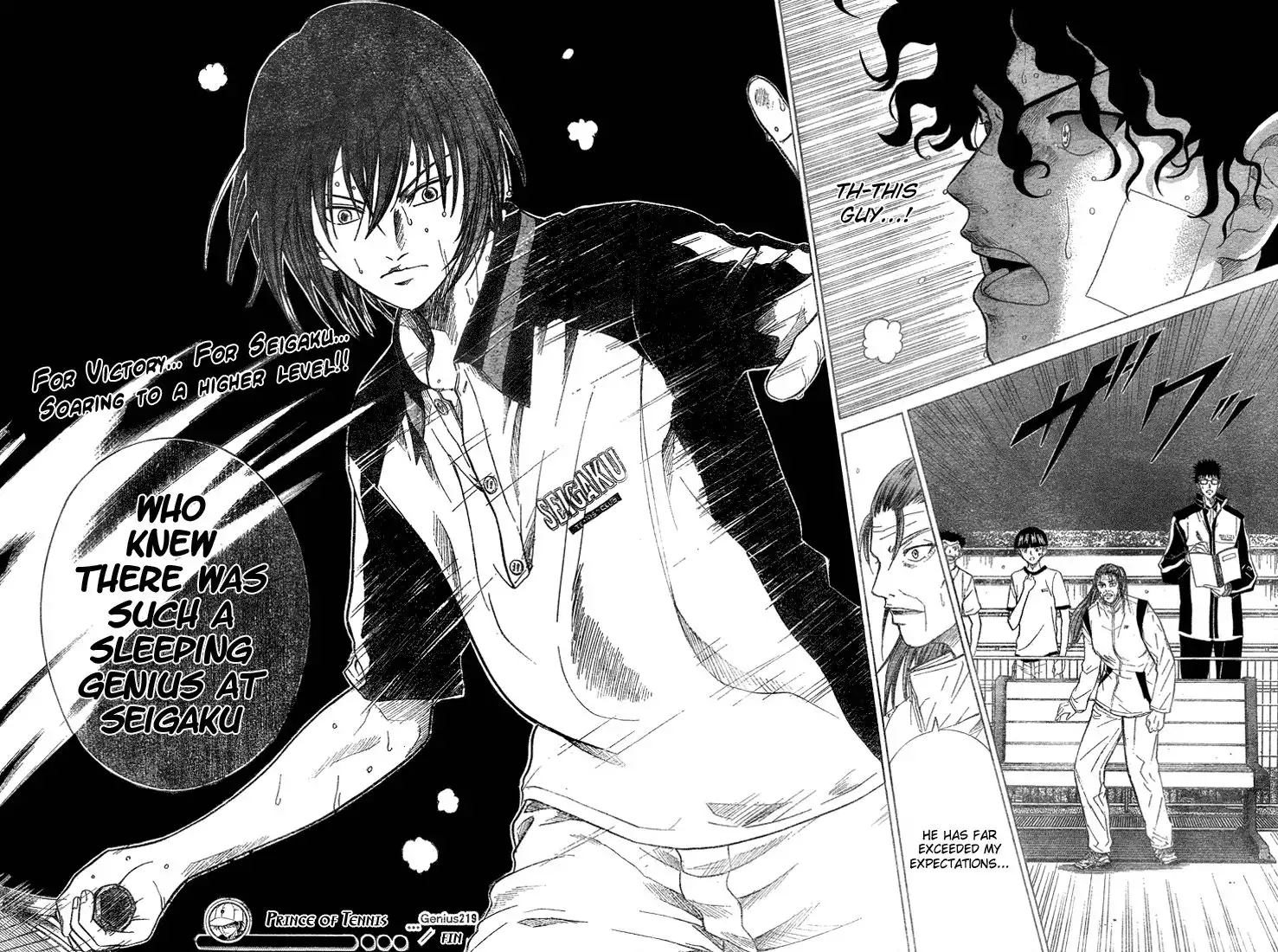 Prince of Tennis Chapter 219 19